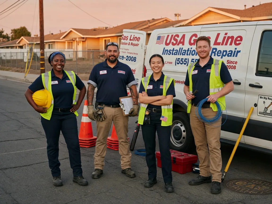 Gas Line Installation company in Huntington, TX